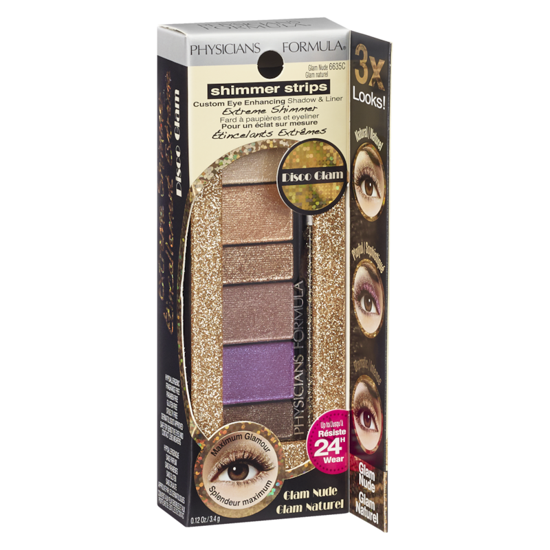 Formula Shimmer Strips Shadow & Liner Glam Nude 6635C