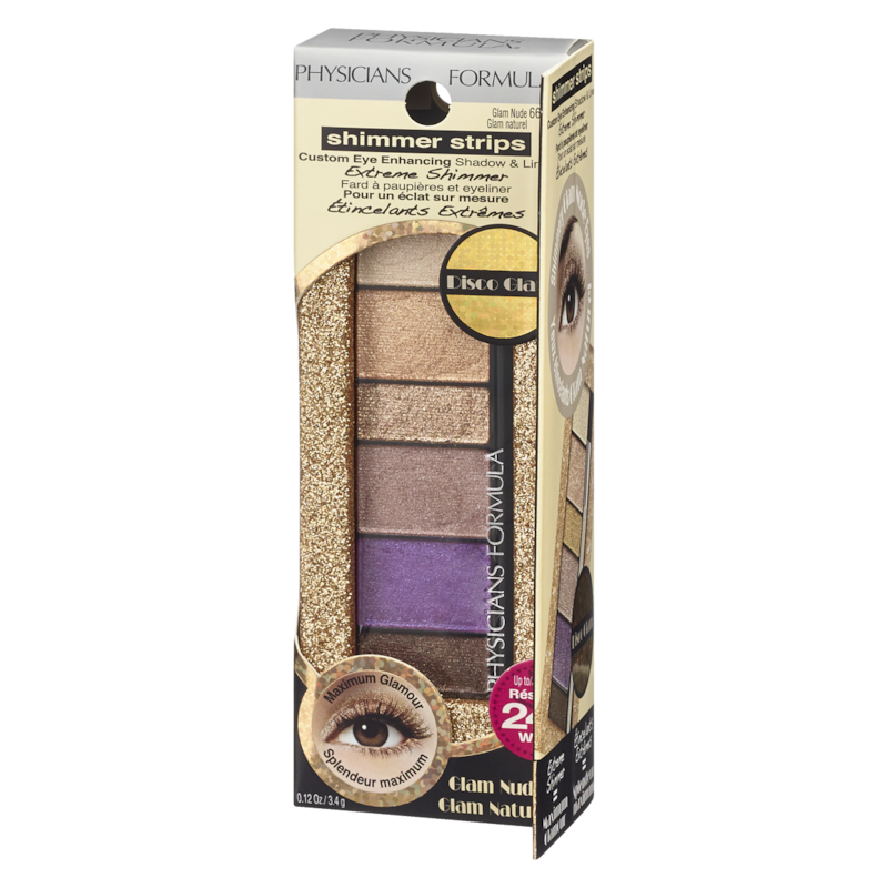 Formula Shimmer Strips Shadow & Liner Glam Nude 6635C