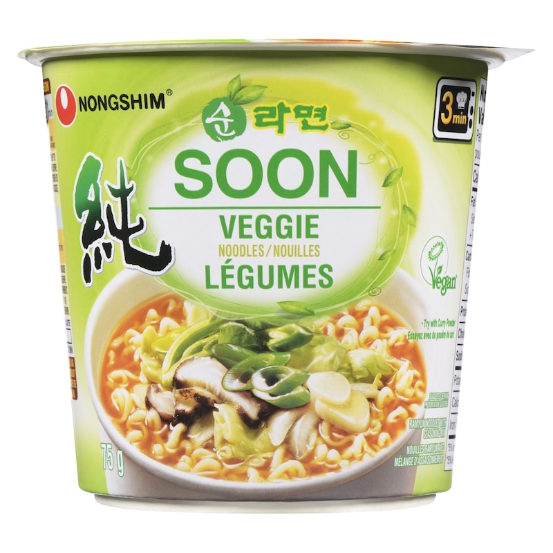 Soon Veggie Noodle Soup