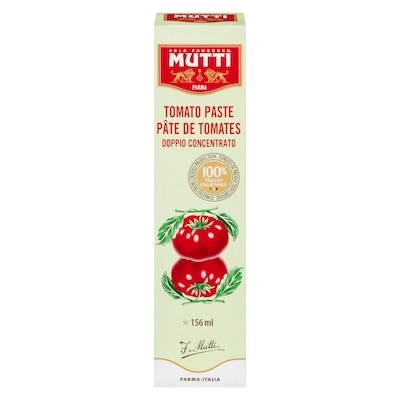 Mutti Tomato Paste      156 ml, $2.88/100ml