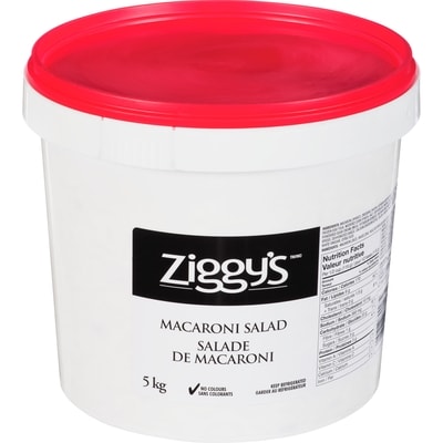 Ziggy's Macaroni Salad 5 kg, $0.34/100g