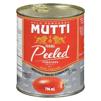 Mutti Peeled Tomatoes 796 g, $0.66/100g