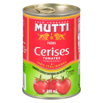 Mutti Tomates cerises 400 g, 0,82 $/100g