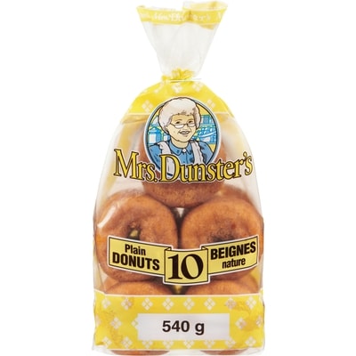 Mrs Dunster Plain Donuts 540 g, $1.16/100g