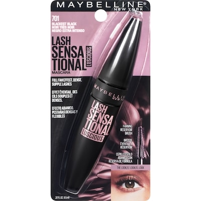 Maybelline Lash Sensational Luscious Full Fan Effect Mascara, Blackest Black 9.5 ml, $78.32/100ml