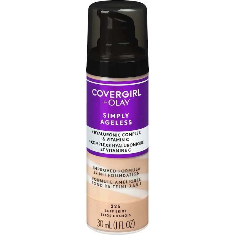 Simply Ageless 3-in-1 Liquid Foundation 225 Buff Beige