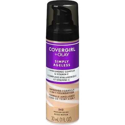Cover Girl Simply Ageless 3-In-1 Foundation 242 Medium Beige 30 ml, $56.63/100ml