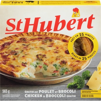 St Hubert Chicken & Broccoli Gratin  565 g, $1.77/100g