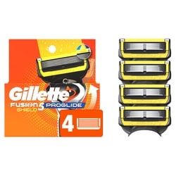 ProGlide Shield Razor Refills for Men, 4 Razor Blade Refills for FlexBall Razor Handle, 2x Lubrication, Precision Trimmer for Men