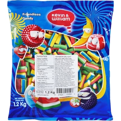 Vidal Rainbow Delight 1.2 kg, $1.00/100g
