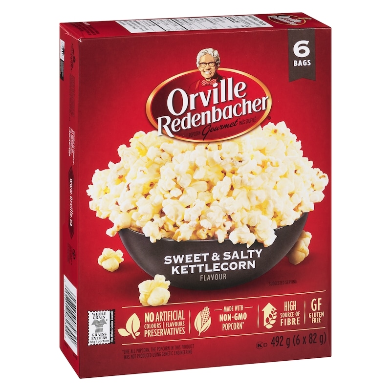 Microwavable Popcorn, Sweet & Salty