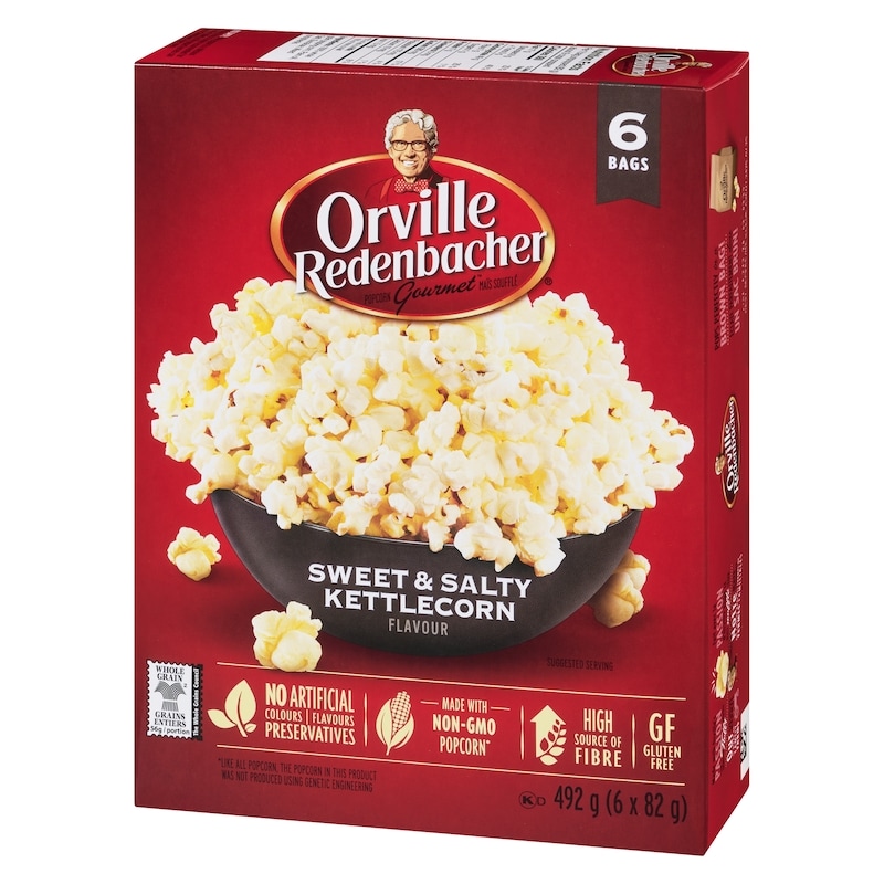 Microwavable Popcorn, Sweet & Salty