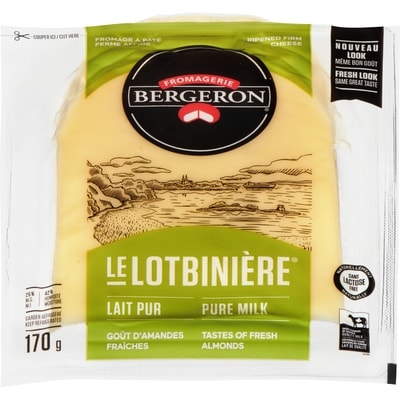 Bergeron Lotbiniere Cheese 170 g, $4.12/100g