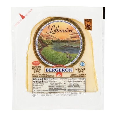 Bergeron Fromage Lotbinière 170 g, 4,70 $/100g