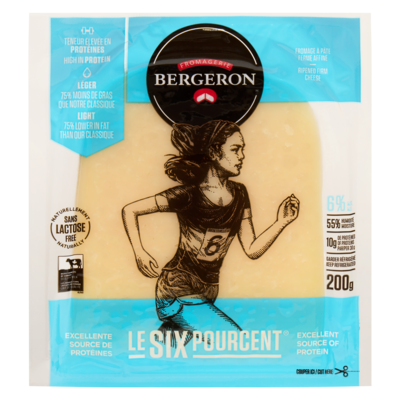 Bergeron Six Pourcent Cheese 200 g, $3.44/100g