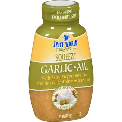 Minced Garlic with Olive Oil