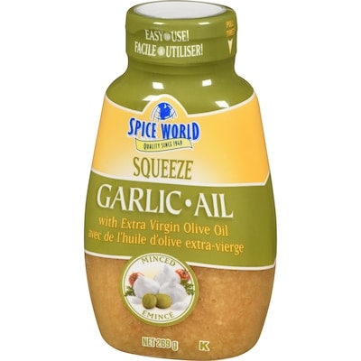 Minced Garlic with Olive Oil