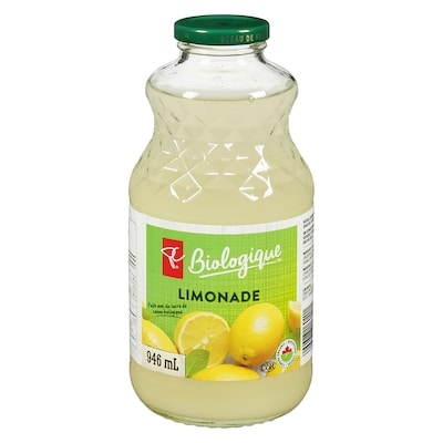 PC Biologique Limonade 946 ml, 0,53 $/100ml