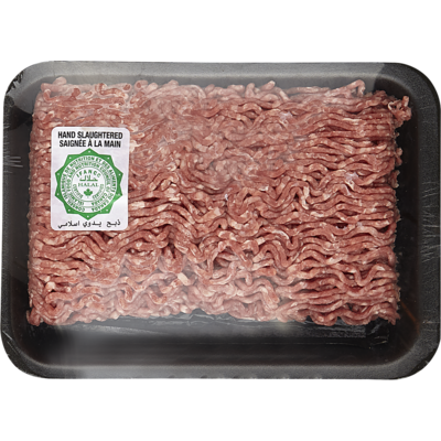 Butcher's Choice Halal Lean Ground Beef $20.92/1kg $9.49/1lb