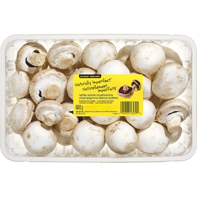 Sans Nom Champignons blancs Naturellement imparfaits 680 g, 0,93 $/100g