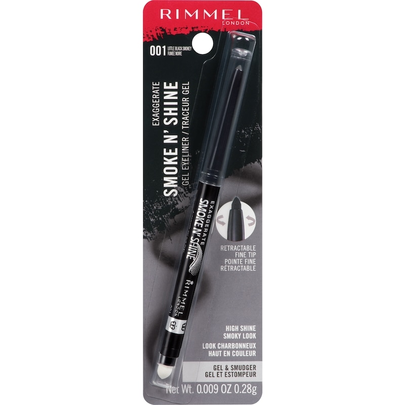 Exaggerate Smoke'N Shine Eyeliner Black Smoky
