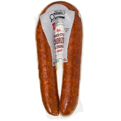 le Choix du Président Saucisson Demi-Salé À Sec Piquant À Chorizo Piquant À L’Espagnole 250 g, 4,00 $/100g