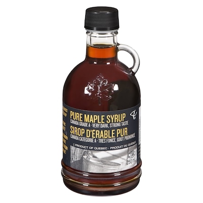 PC Collection noire Sirop d’érable pur 250 ml, 3,20 $/100ml