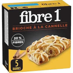 Fibre 1 Barres tendres cuites brioche à la cannelle 125 g, 2,63 $/100g
