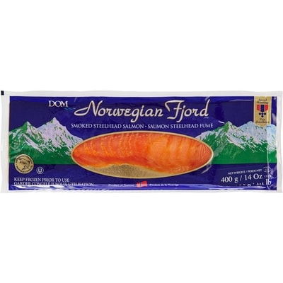 null Norway Fjords Smoked Salmon 400 g, $6.25/100g