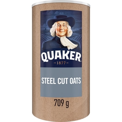 Quaker Gruau coupe épointée 709 g, 0,81 $/100g