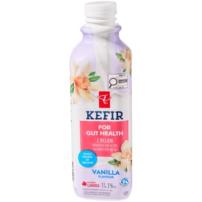 President's Choice Vanilla Kefir 1 l, $0.45/100ml