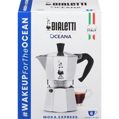 Bialetti 6-Cup Stovetop Moka Express® Maker 6x1.0 ea, $9.17/1ea
