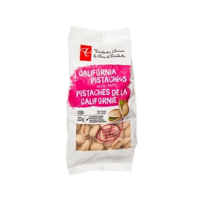 le Choix du Président Pistaches de la Californie salées 225 g, 2,66 $/100g