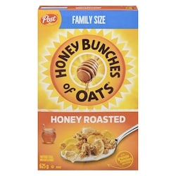 Post Honey Bunches of Oats, Roasted Honey 625 g, $0.88/100g
