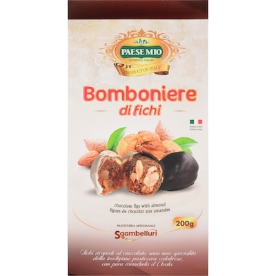 Tremarie Chocolate Figs With Almond 250 g, $5.20/100g