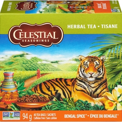 Celestial Seasonings Bengal Spice Herbal Tea 94 g, $21.23/100g