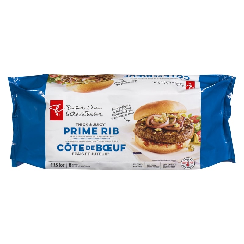 Thick &&nbsp;Juicy™&nbsp;Prime Rib Beef Burger