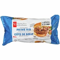 le Choix du Président Burgers de côte de boeuf épais et juteux 1.13 kg, 2,04 $/100g