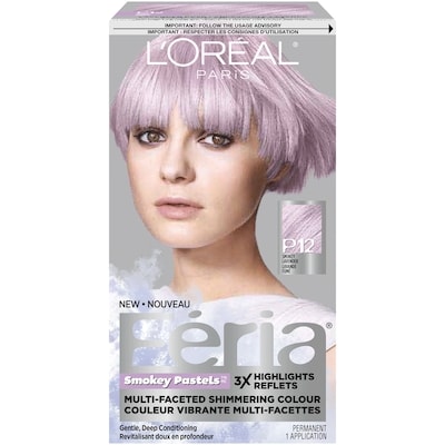 L'Oreal Paris Feria Hair Colour, Smokey Pastel 1 ea, $15.99/1ea