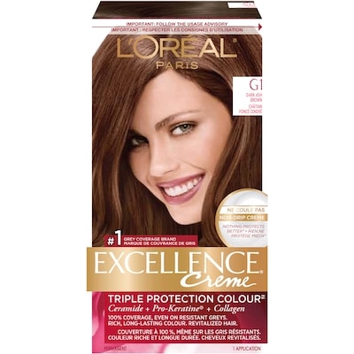 L'Oreal Paris Excellence Crème, Dark Ash Brown 1 ea, $13.00/1ea