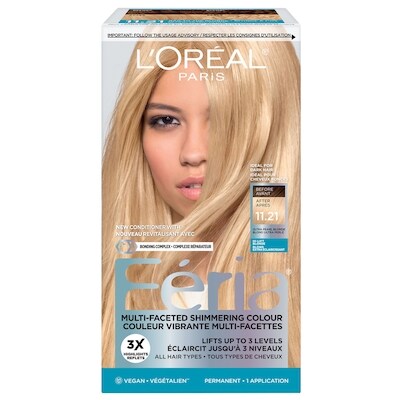 L’Oréal Colorant capillaire Féria blond ultra perlé 1 ea, 18,49 $/1ch