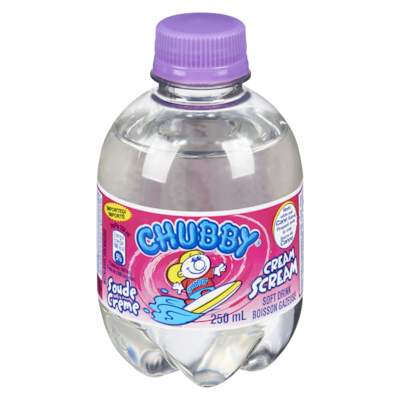 Chubby Cream Scream Soft Drink 250 ml, $0.28/100ml