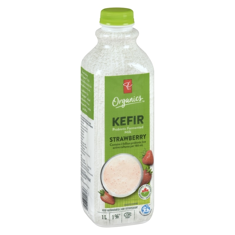 Organic Kefir Milk, Strawberry