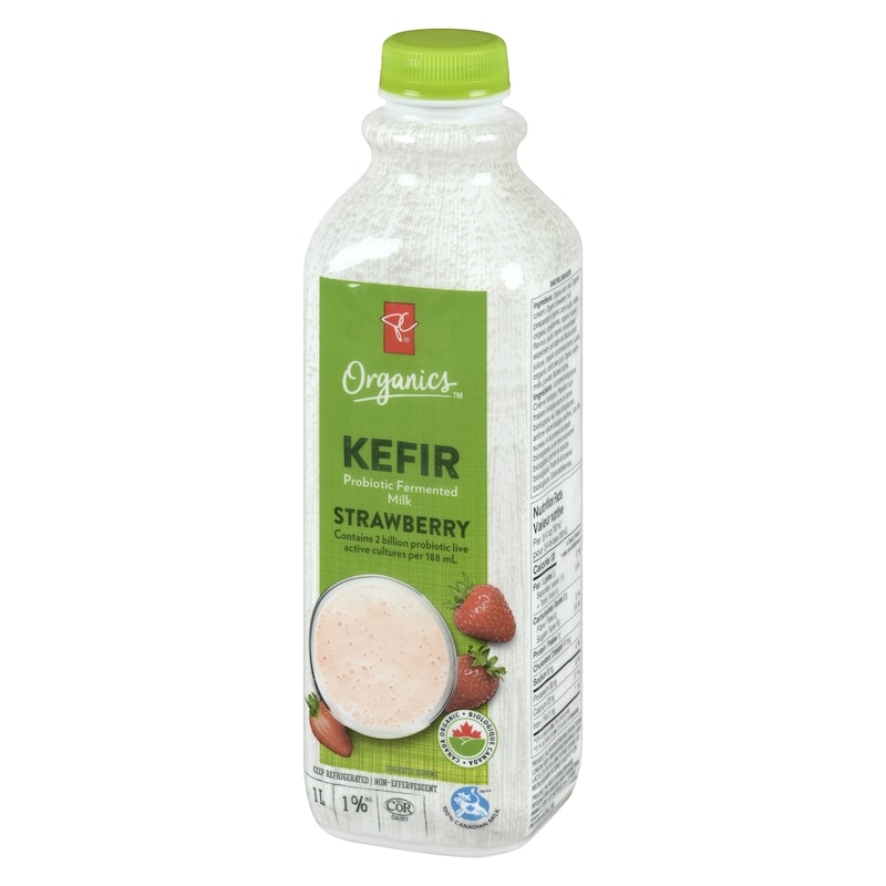 Organic Kefir Milk, Strawberry
