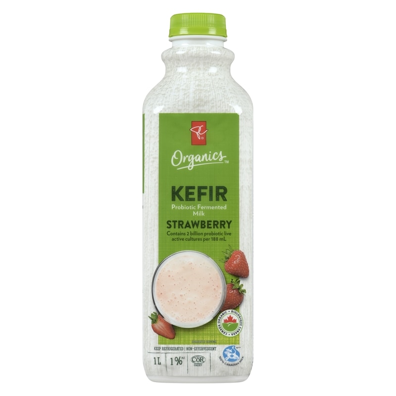Organic Kefir Milk, Strawberry
