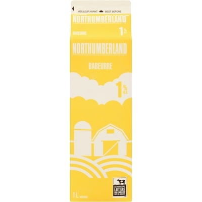 Northumberland Lait de beurre 0.4% 1 l, 0,28 $/100ml