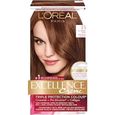 L'Oreal Paris Excellence Crème, Light Reddish Brown 1 ea, $13.00/1ea
