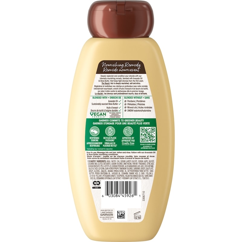 Whole Blends Shampoo, Avocado Oil & Shea Butter