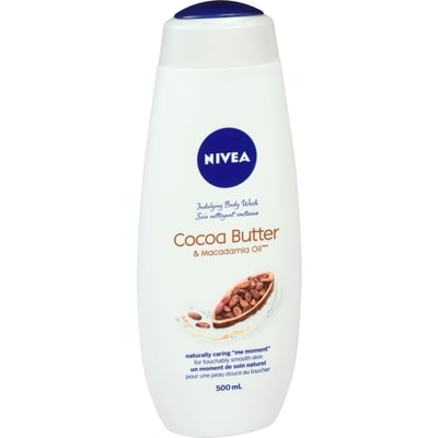 Crème douche au beurre de cacao