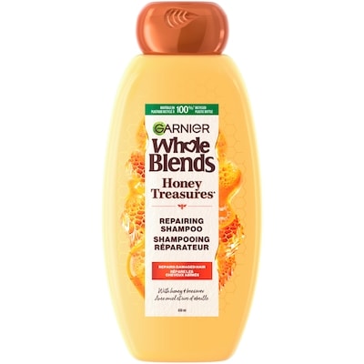 Garnier Shampoing Whole Blends trésors de miel 650 ml, 1,69 $/100ml